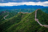 Great Wall of China at Jinshanling