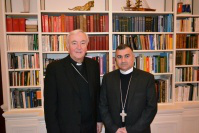 Cardinal Nichols with Archbishop Warda  image M Mazur