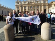 In front of St Peter's Baslica