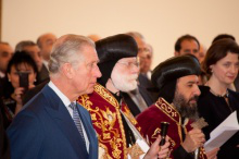 Prince Charles at Coptic prayer service 2013