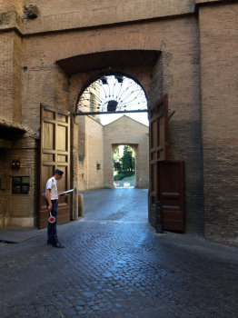 Vatican  City gate ICN