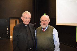 Bishop Lang with David McLoughlin