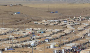 Refugee camp Erbil - image MSF