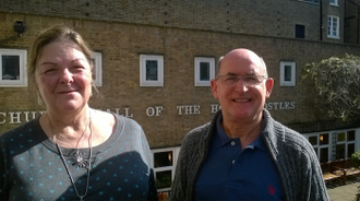 Judy Ann Masters and Canon Pat Browne