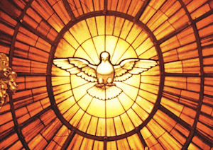 Holy Spirit window, St Peter's Basilica