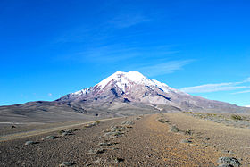 Chimborazo - place furthest from centre of the earth