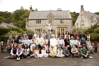 Students at Pantasaph Retreat Centre