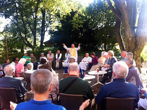 Fr Jim celebrates Mass in Austria