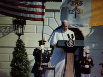 Pope at the White House