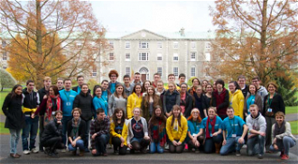 Last year's Climate Change Challengers on University of Maynooth campus