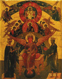 Holy Wisdom Russn icon 17c