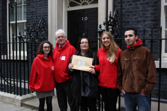 Staff and residents at Number Ten