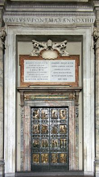 Holy Door, St Peter's