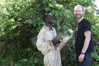 Ben Price meets Paul Loukae in Uganda