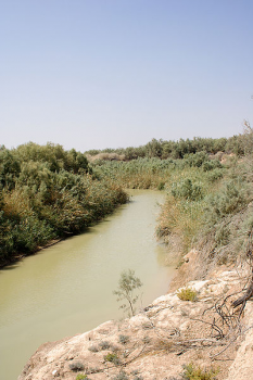 River Jordan, image Peter Bjorgen Wikimedia Commons