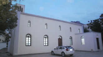 This church is now reduced to rubble