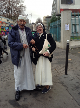 Sr Christina with new friend