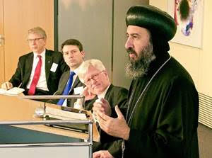 Bishop Angaelos at an earlier London event