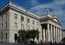 Dublin General Post Office, centre of the 1916 Easter Rising  Wiki GNU Free Documentation License. Kaihsu Tau