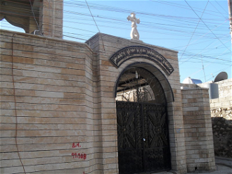 Church of Virgin Mary, Mosul,  Wiki image: 13/12/2013,  by Ghazwan Mattoka