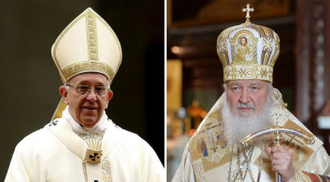 Pope Francis and Patriarch Kirill