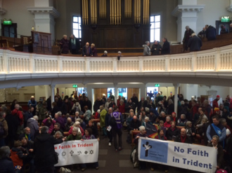 Interfaith prayers at Hinde Street Methodist Church