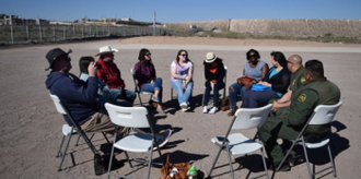 Group with border guards