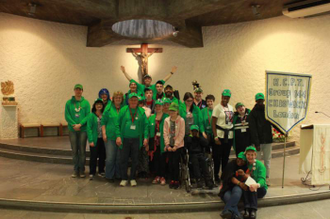 Group 144 in St Joseph's Chapel