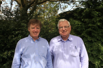 Fr Kevin with Fr Peter Hughes in Solihull