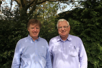 Fr Kevin with Fr Peter Hughes in Solihull