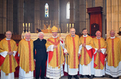 Bishop Moth with Jubilarians