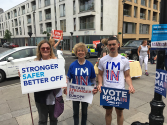 l-r: Judy Masters, Fleur Brennan, Robbie Parkes