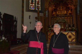 Archbishop Longley welcomes Bishop of Lichfield
