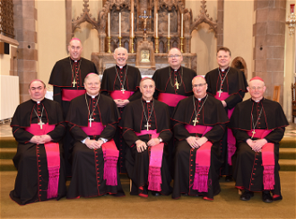 Scottish Bishops with Papal Nuncio