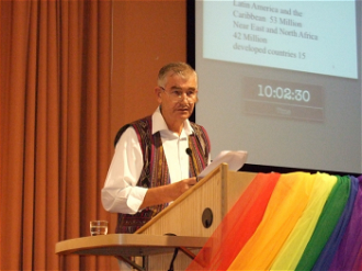 Shay Cullen speaking at the NJPN Cnference 2010