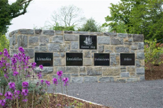 Memorial in nearby Famine Graveyard