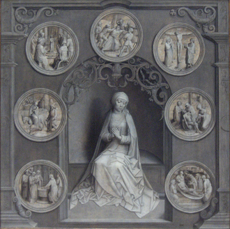 Mary surrounded by the Seven Sorrows Adriaen Isenbrandt 1485-1551) Georges Jansoone (JoJan)