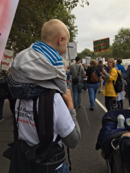 'Help unite refugee families' - at today's march