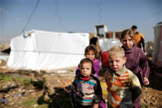 Syrian refugee children - image Caritas Switzerland