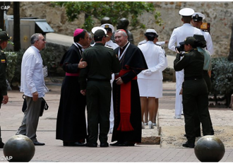 Cardinal Parolin in Colombia