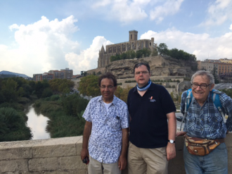 On the bridge at Manresa