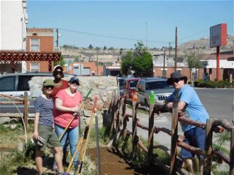 Volunteers in El Paso