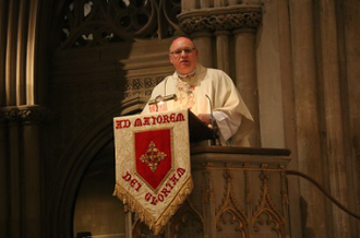 Bishop Wilson at Farm Street Church