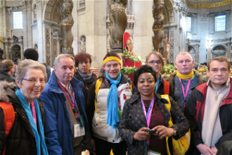 Group in St Peter's