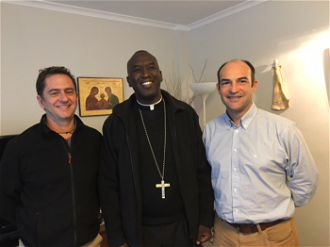 Fr David Eschrich, Bishop Dominic Kimengich, Fr Angel Valderia