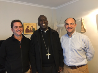 Fr David Eschrich, Bishop Dominic Kimengich, Fr Angel Valderia