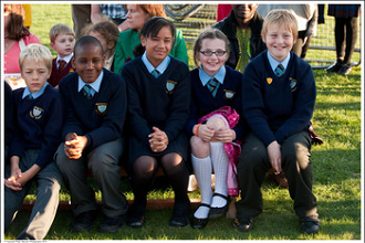 Children at Big Assembly