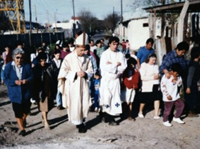 Archbishop Bergoglio with Fr Pepe 