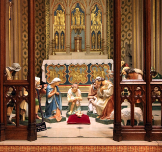 St Chad's crib 2012 - image P Jennings