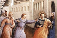 St Stephen arrested - Giotto